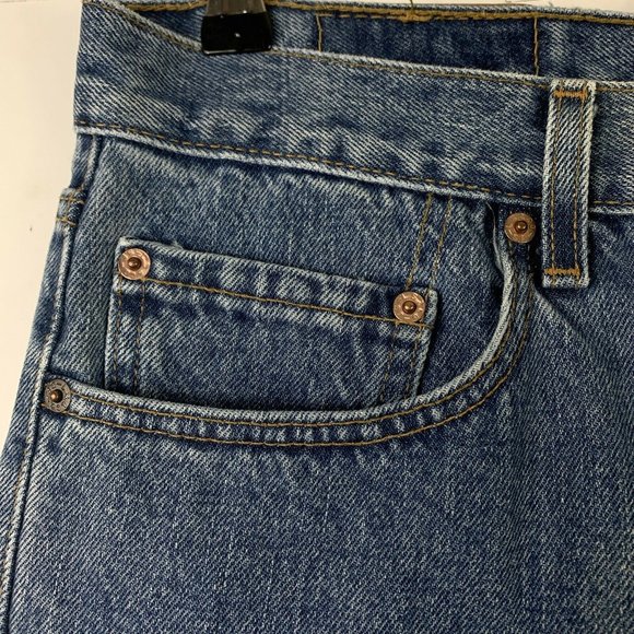 Vtg Levis 505 Red Tab USA Jeans Men Sz 34x36 - Picture 4 of 10